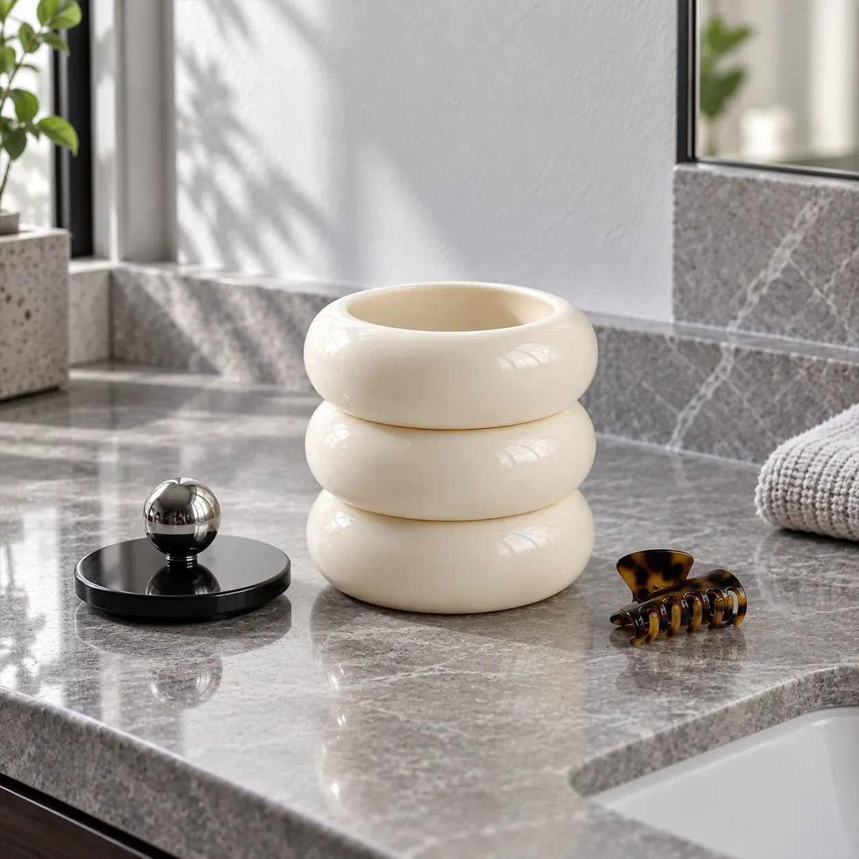 Marlow Ring Storage Jar: product in use