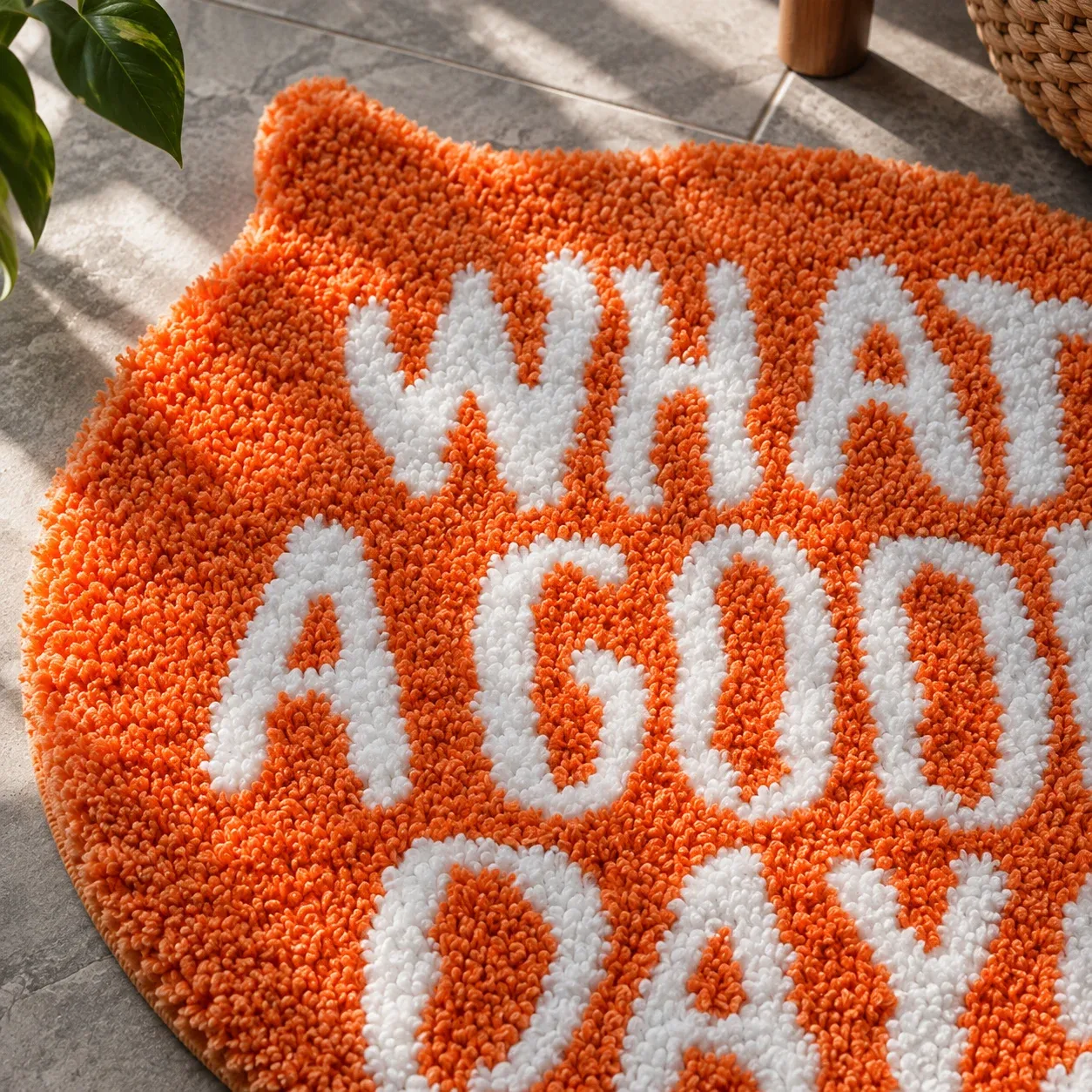 Beckett Good Day Mat detail view