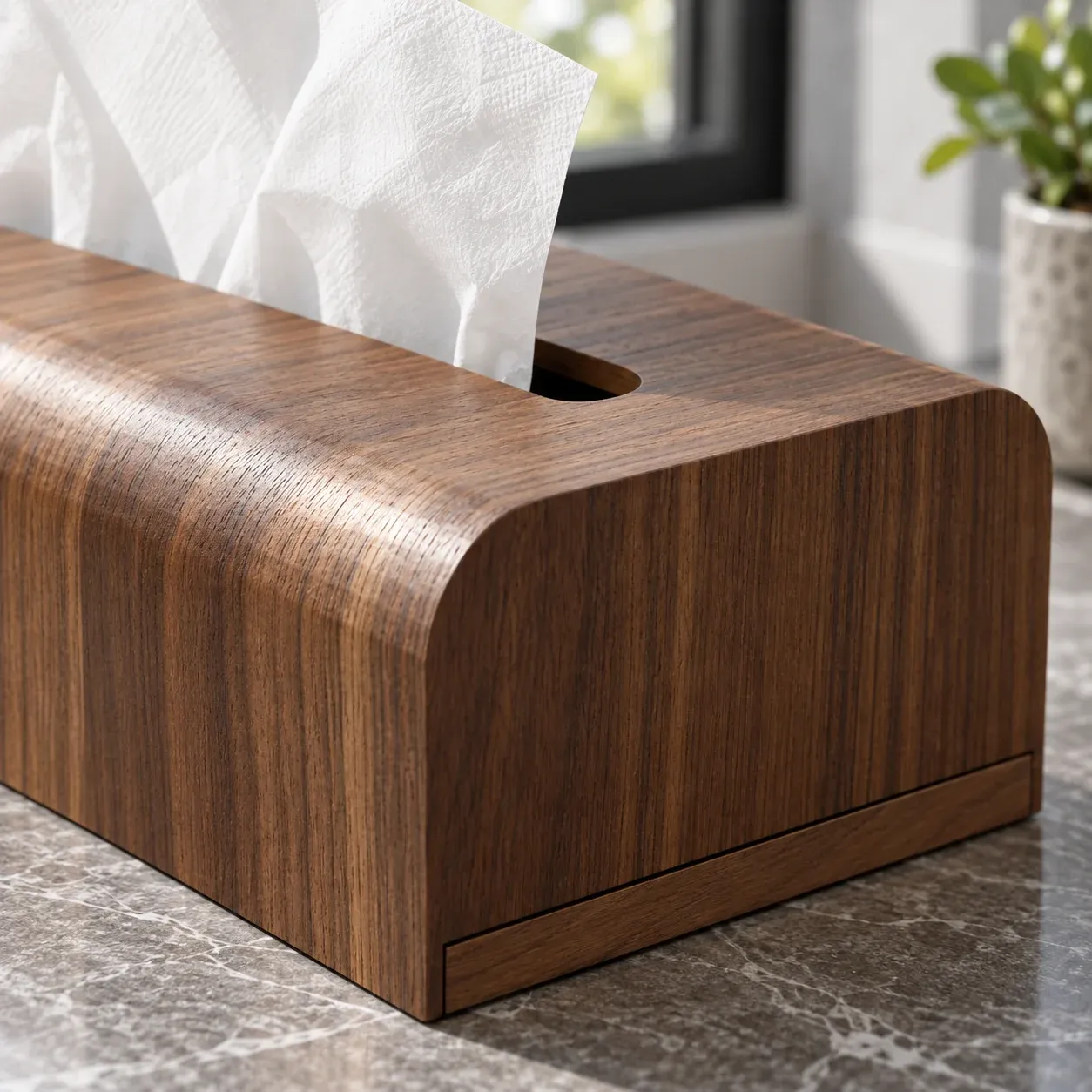 Elmswood Tissue Box: construction detail
