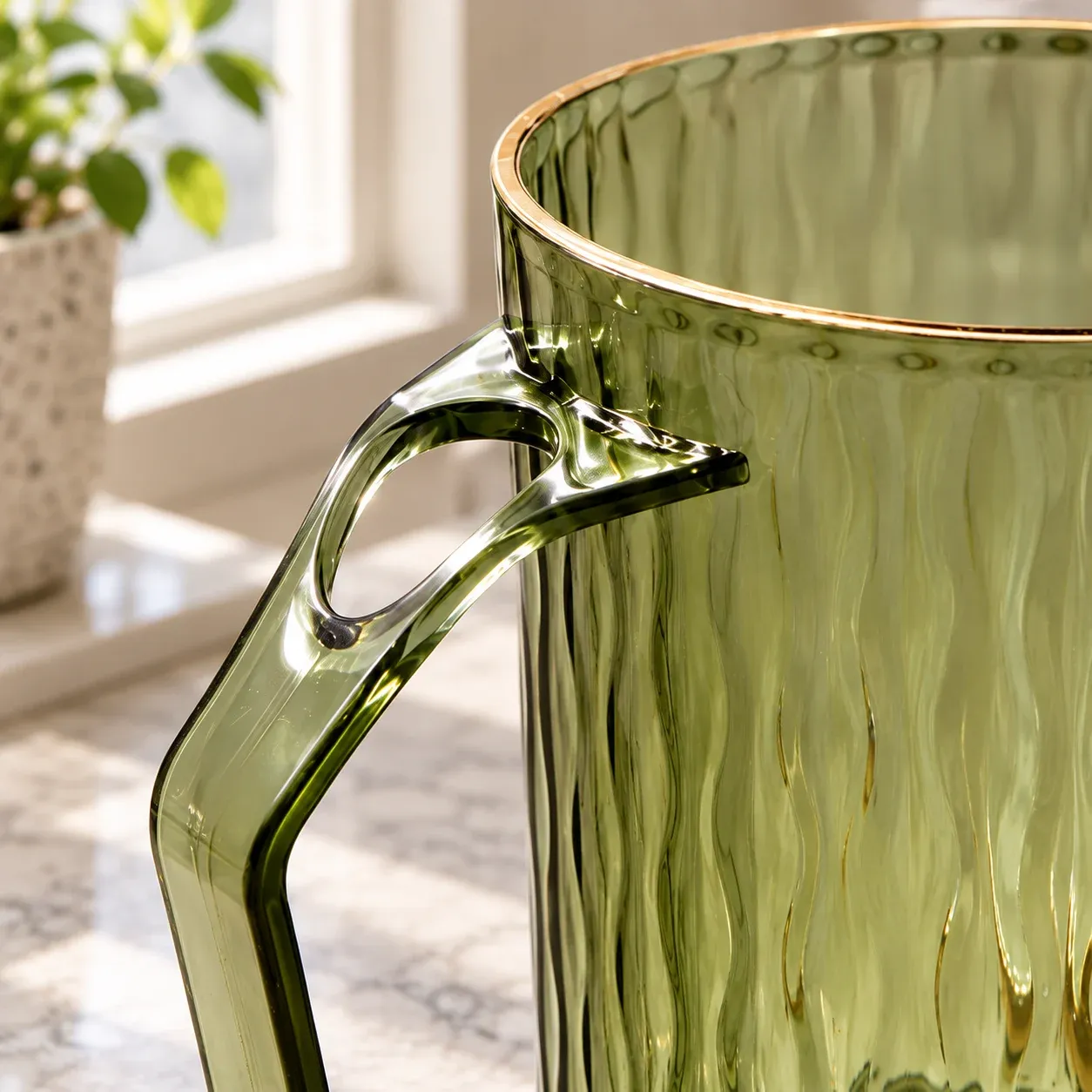 Elsen Ripple Toothbrush Holder — detail