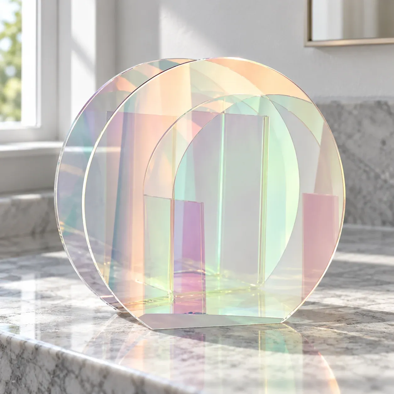 Calla Acrylic Brush Holder: complete selected product