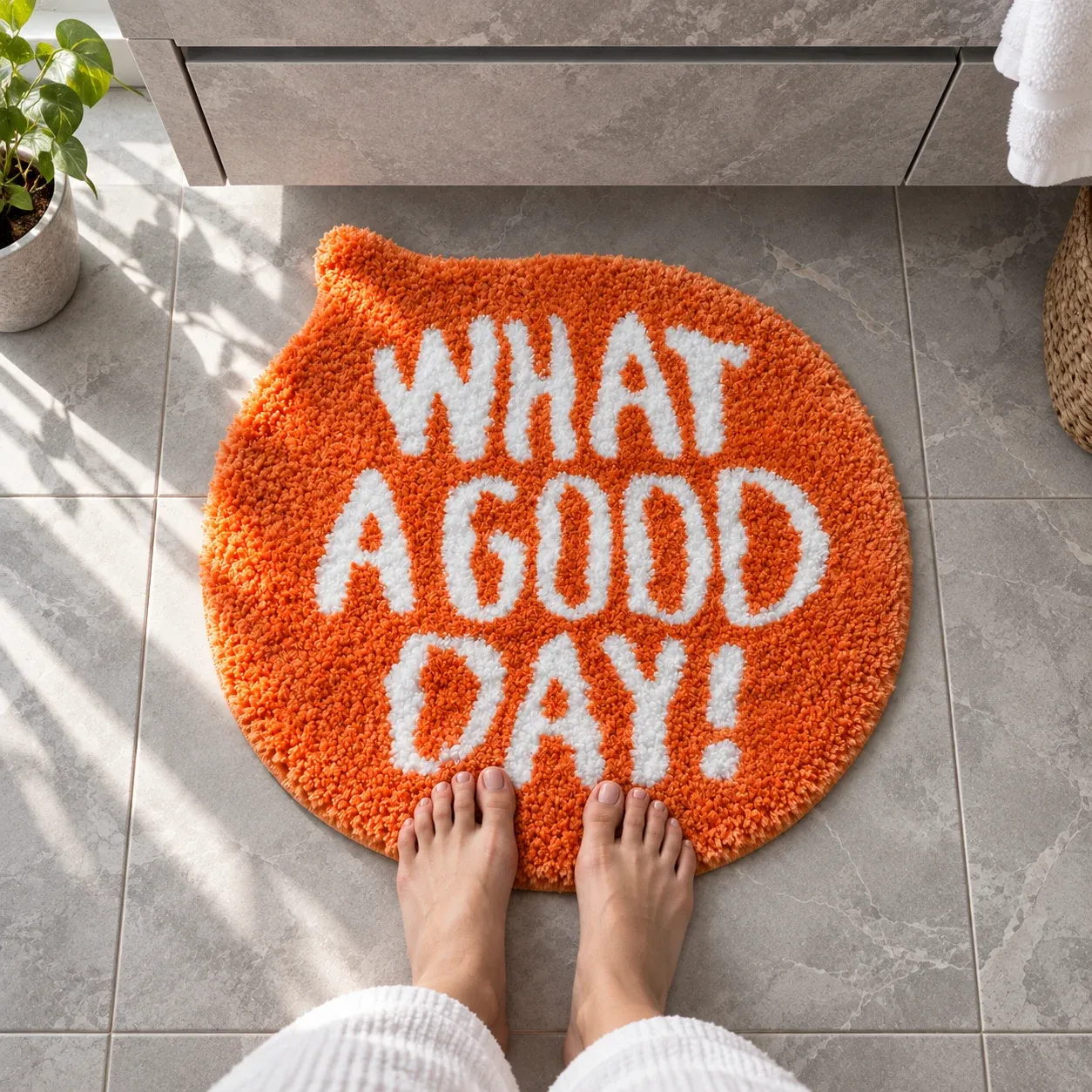 Beckett Good Day Mat use view