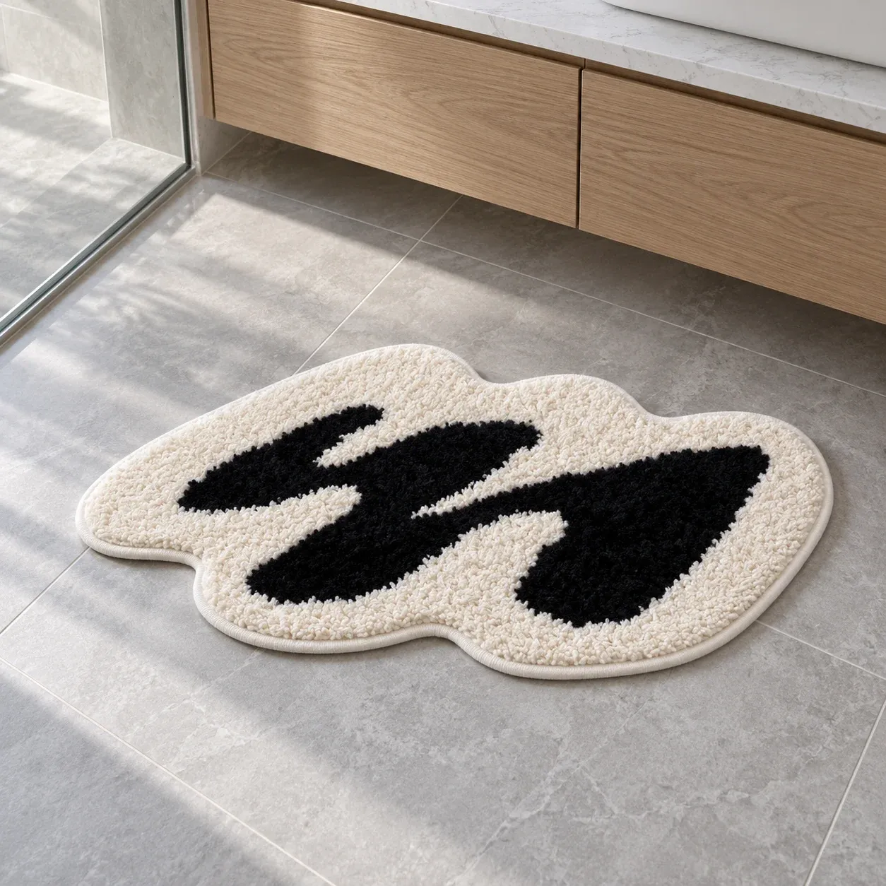 Nola Scribble Bath Mat: complete selected product