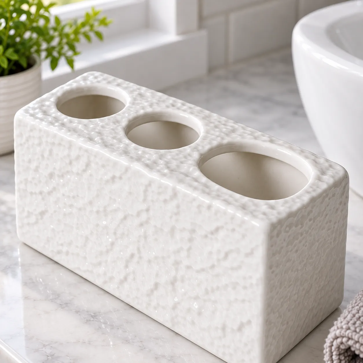 Faye Toothbrush Holder / construction detail