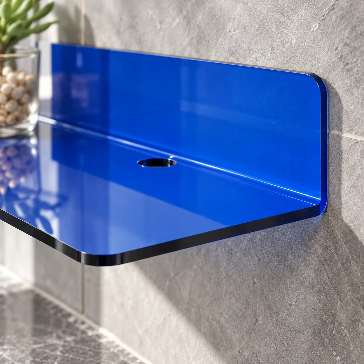 Prism Wall Shelves: construction detail