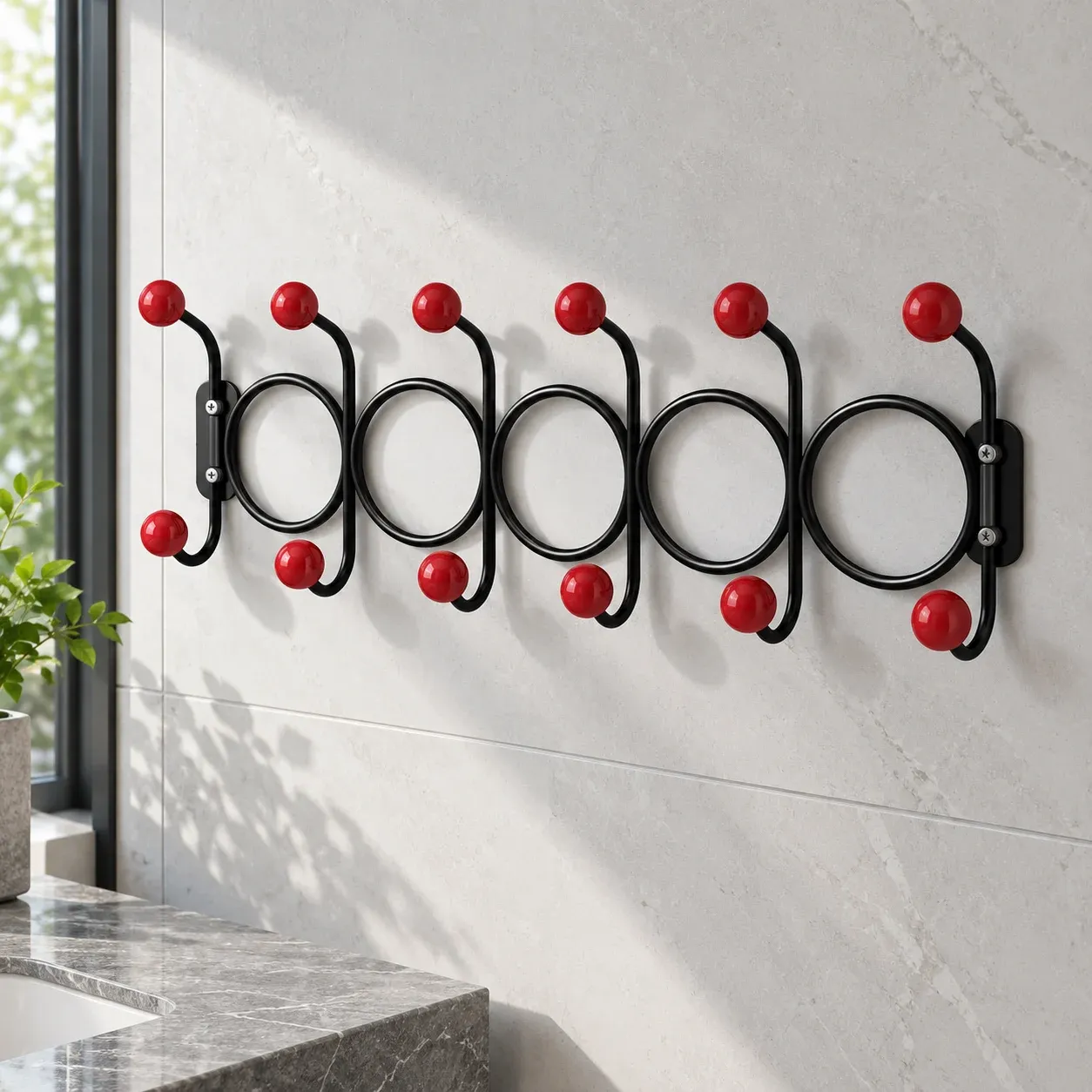 Aster Loop Hook Rack: complete selected product