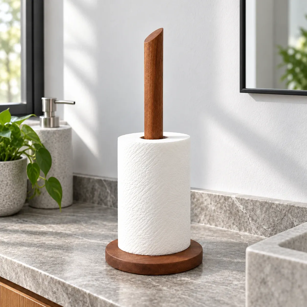 Tilden Roll Stand: product in use